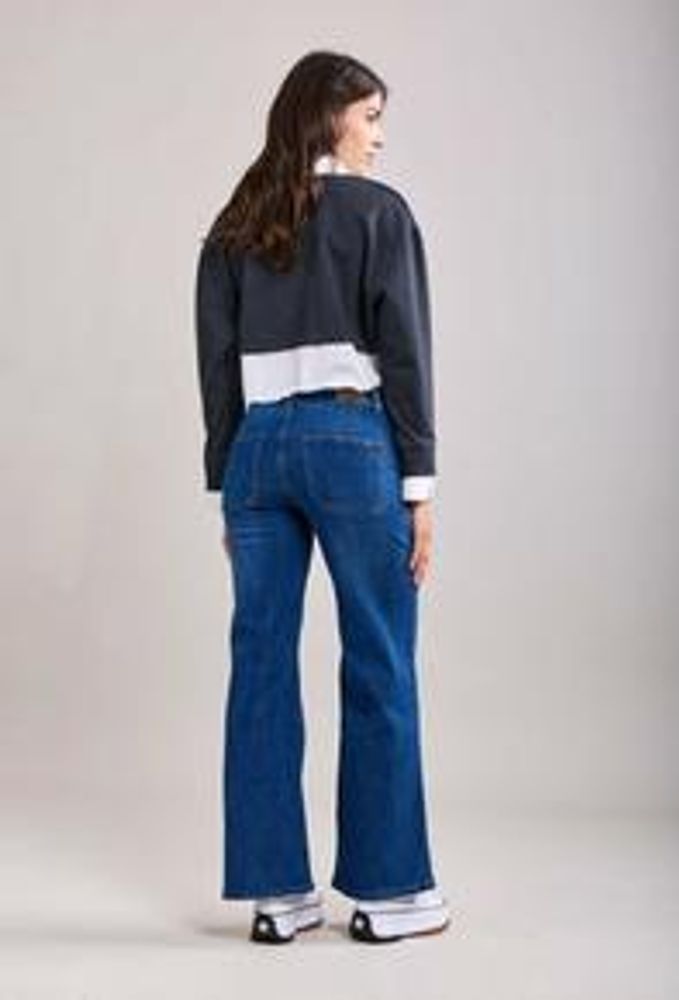 Toxik3 Flare Jeans Denim