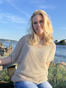 Hovedbilde Heklet topp med singlet Beige