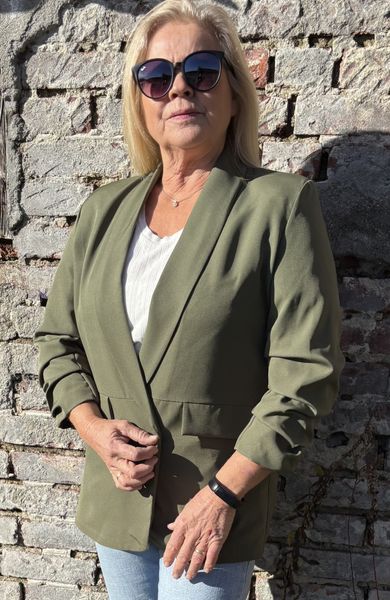 Blazer Olivengr&oslash;nn