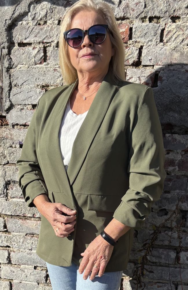 Blazer Olivengrønn