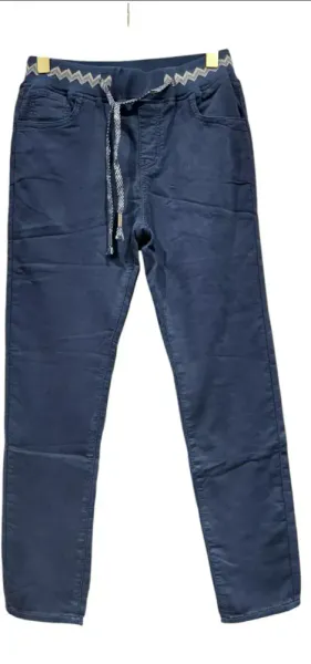 Maison Onado Stretchy jeans mørkblå
