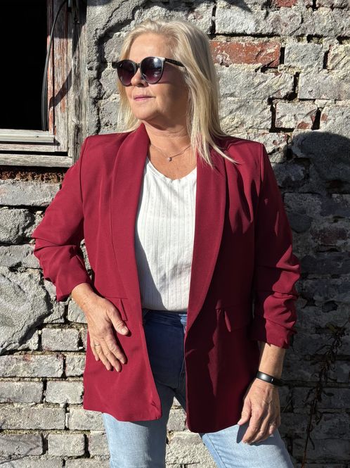 Hovedbilde Blazer Burgunder