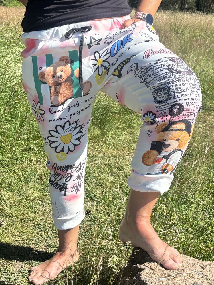 Comfy bukse bamse print