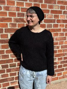 Hovedbilde Varm genser m/Mohair Sort